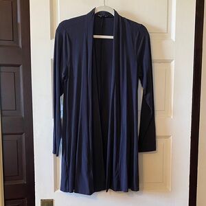 Eileen Fisher Deep Blue Open Cardigan
